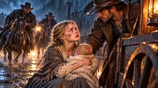 “Please… Let Us Sleep in Your Barn,” She Begged the Widowed Rancher in the Rain
