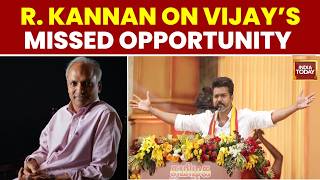 Could Vijay & AIADMK Have Been A Game-Changer? R Kannan Weighs In Could Vijay & AIADMK Have Been A Game-Changer? R Kannan Weighs In