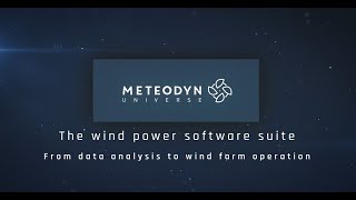 Meteodyn Universe - The wind power software suite