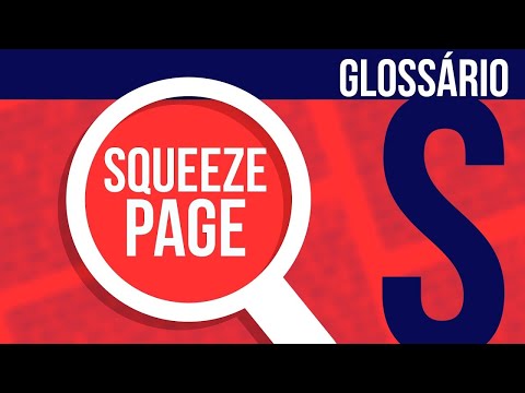 Squeeze Page - Glossário Marketing Digital