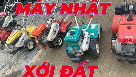 máy xới thùng phi - máy xới đất nhật bãi - máy như mới 95% I cửa hàng việt anh 0961350530