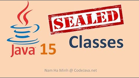 Understand Sealed Classes in Java 15