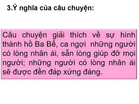 Tiếng Việt 4 - Tập làm văn - Thế nào là kể chuyện