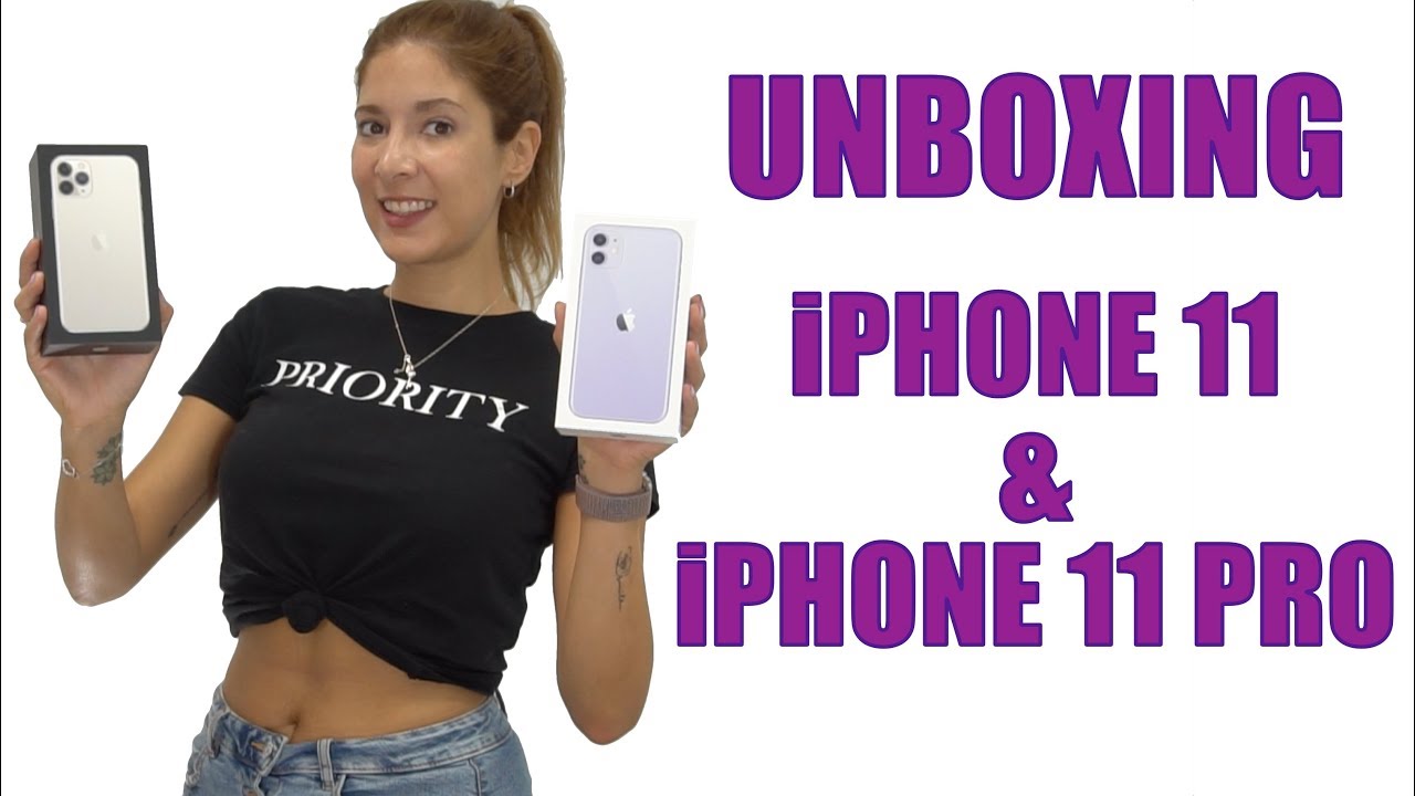 iPhone 11 Pro & iPhone 11 Unboxing en Español📱¿Cuál elegir?