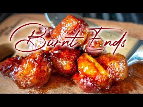 Smoked Pork Belly Bacon Burnt Ends! On the Pellet Smoker!
