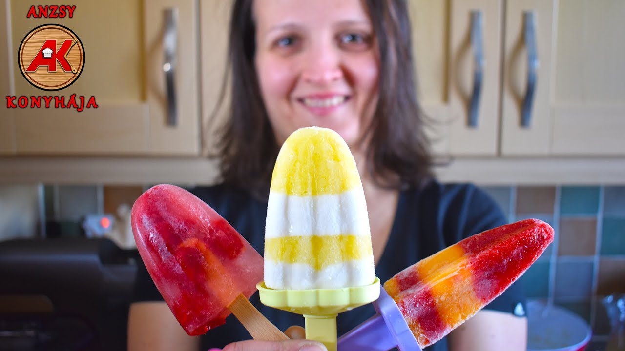 Házi jégkrém készítése fagyigép nélkül / Anzsy Konyhája