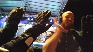 MUTEMATH Drummer Darren King Glove Drumming with Audience