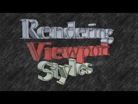 3ds Max Tutorial | Rendering Viewport Styles
