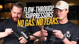 How Flow-Through Suppressors Reduce Back Pressure