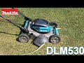 Makita | DLM530 Lawn mower Mulching and Side Discharge test