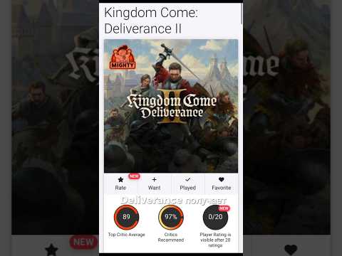 ОЦЕНКИ И ВЫХОД KINGDOM COME DELIVERANCE 2 #игры #игра #рпг #kingdomcomedeliverance #games #game