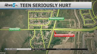 Teen seriously injured while being pulled behind jeep
