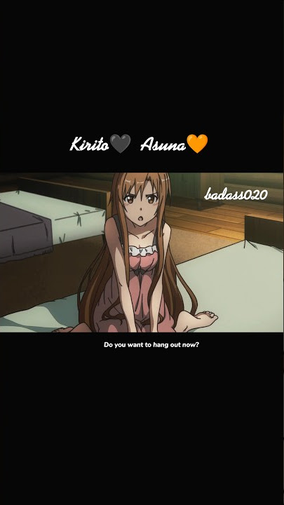 SAO anime moments 🧡🖤