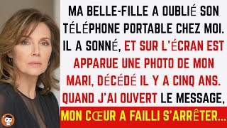 Le Téléphone De Ma Belle-Fille A Sonné La Photo Affichée Ma Glacé Le Sang
