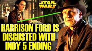 Harrison Ford Disgusted With INDY 5 ENDING! THIS Is Why Dial Of Destiny & (Star Wars Explained)