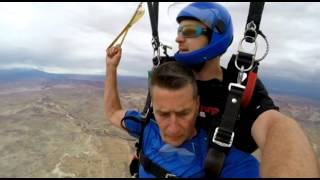 Skydive Moab - Greg's 1st Skydive!