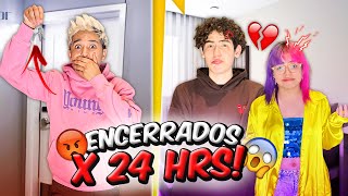 ENCERRAMOS A SUSY Y A LEO POR 24 HORAS😱 | Los Panas