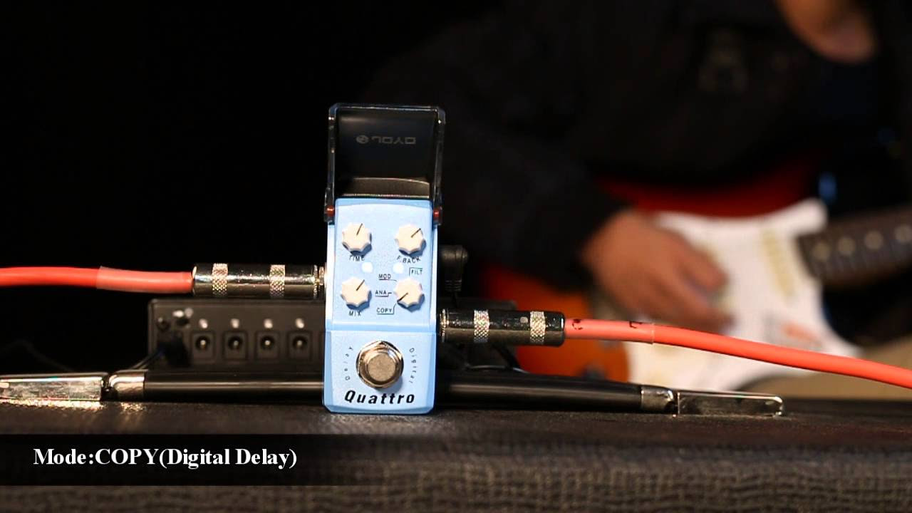 Quattro JOYO IRONMAN SERIES PEDAL (Official Demo Video