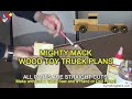 Mighty mack truck woodworking toy plan