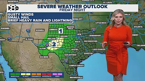 DFW Weather | Heavy rain possible Friday night into Saturday, 14 day forecast