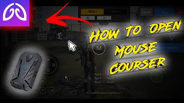 How to Open Mouse Courser in Geek Gamer/Mixpro!!How to play free fire with keyboard mouse #level63ff