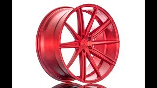 BD9 Brushed Anodized Red