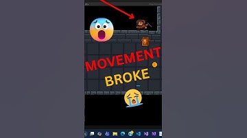 Player movement goes wrong 🤬 #shorts #gamedev #indiegame