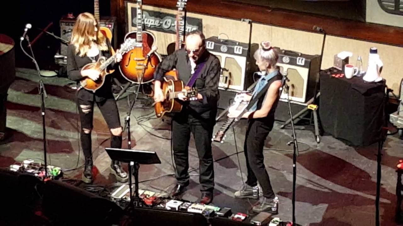 ELVIS COSTELLO "Peace Love and Understanding" at the Majestic Theater