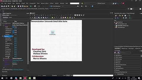Intraweb DataTable Suite