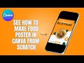 Biryani Poster Design in Canva 🔥 | Food Ad Design Tutorial 2026