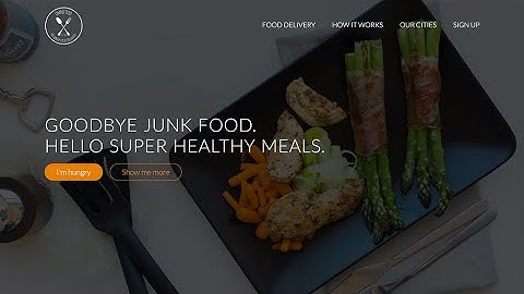 Omni Food Project || part 1 || latest video 2021 || web design ab