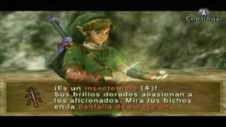 The legend of Zelda twilight princess Bichos dorados/ Golden bugs parte 1 (Español)