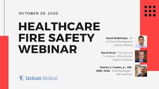 Healthcare Fire Safety Webinar - October 2020