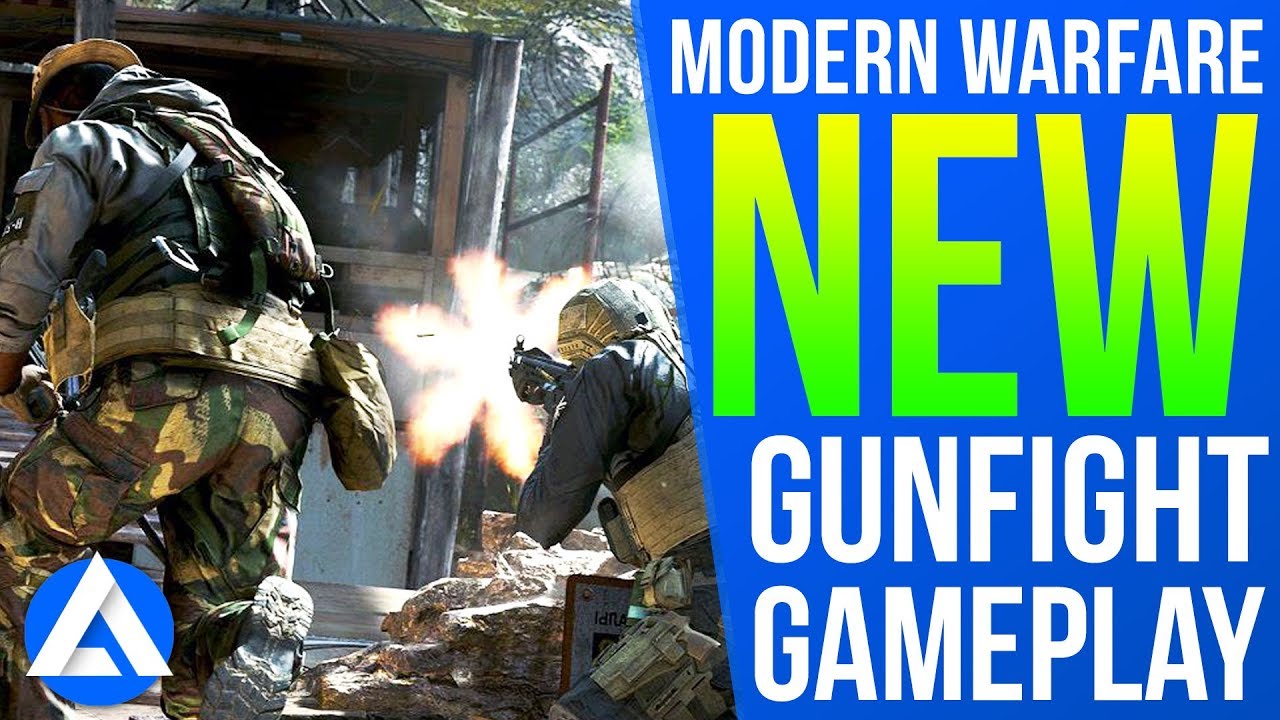 Modern Warfare: Xbox/PS4 - 5 Minutes of Gameplay Gunfight (2v2)
