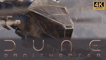Dune Ornithopter tribute in 4K
