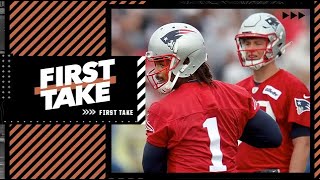 Debating the NFL’s most significant QB competition | First Take