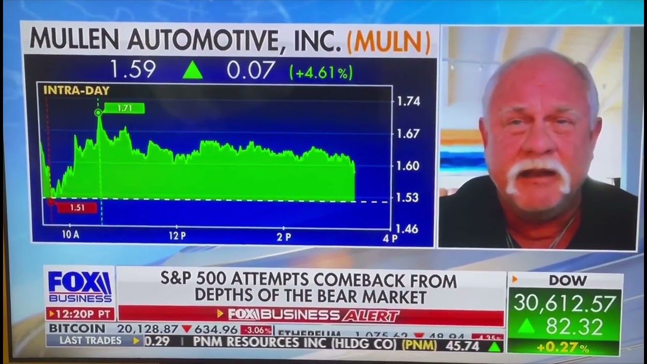 $MULN Mullen Battery covered by Fox, first mainstream coverage. Video provided by Shawn from FB