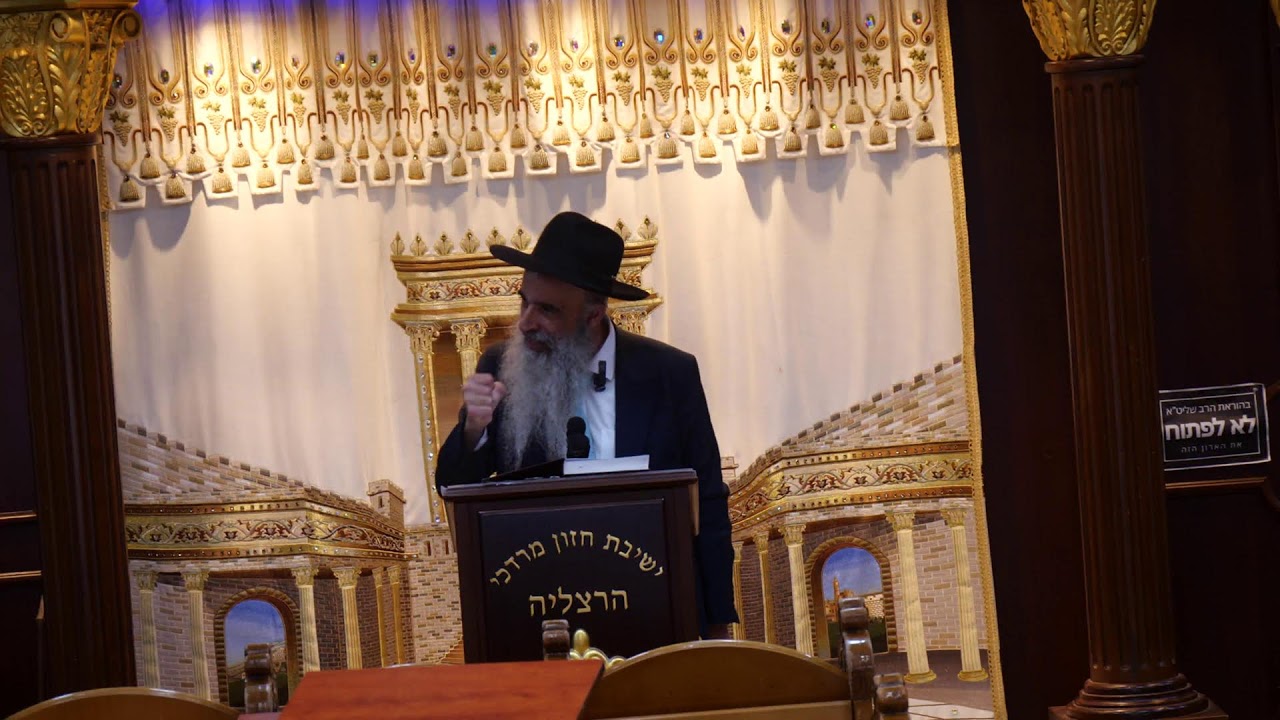 הרב מאיר דוד שמואלי שליט"א - שידור חי יום א' - פרשת נח תשפ"ז