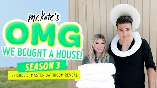 Master Bathroom Reveal! | OMG We Bought A House!
