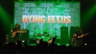 Dying Fetus "Grotesque Impalement" & "In Times Of War" Live at The Fillmore, Philly, PA 4/13/24