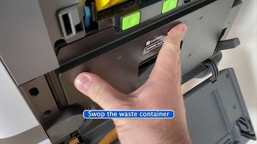 Lexmark XC4140 Training - Change the Waste container