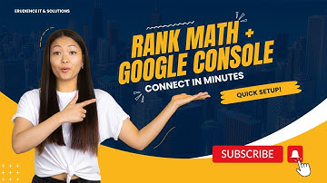 Connect Google Search Console with Rank Math! | WordPress Tutorial