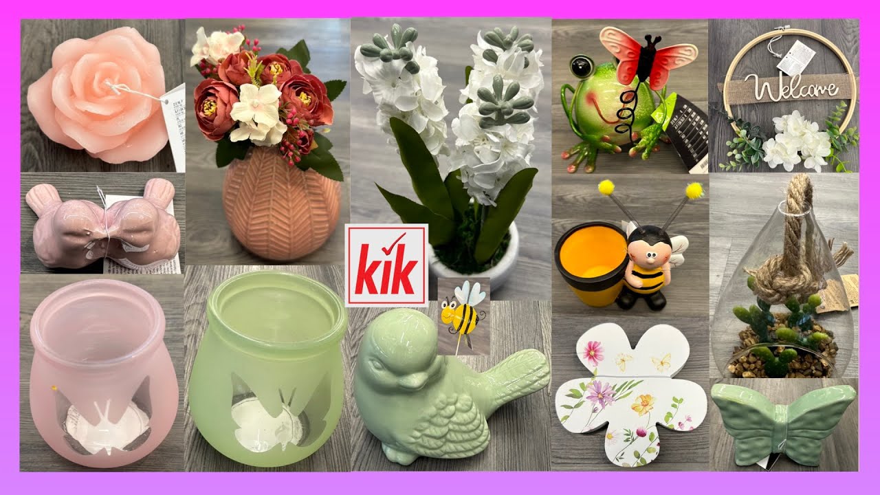 KIK**Aktuelle Frühlingsdekoration 2024**