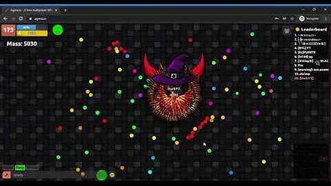 My First Video Of Agma.io