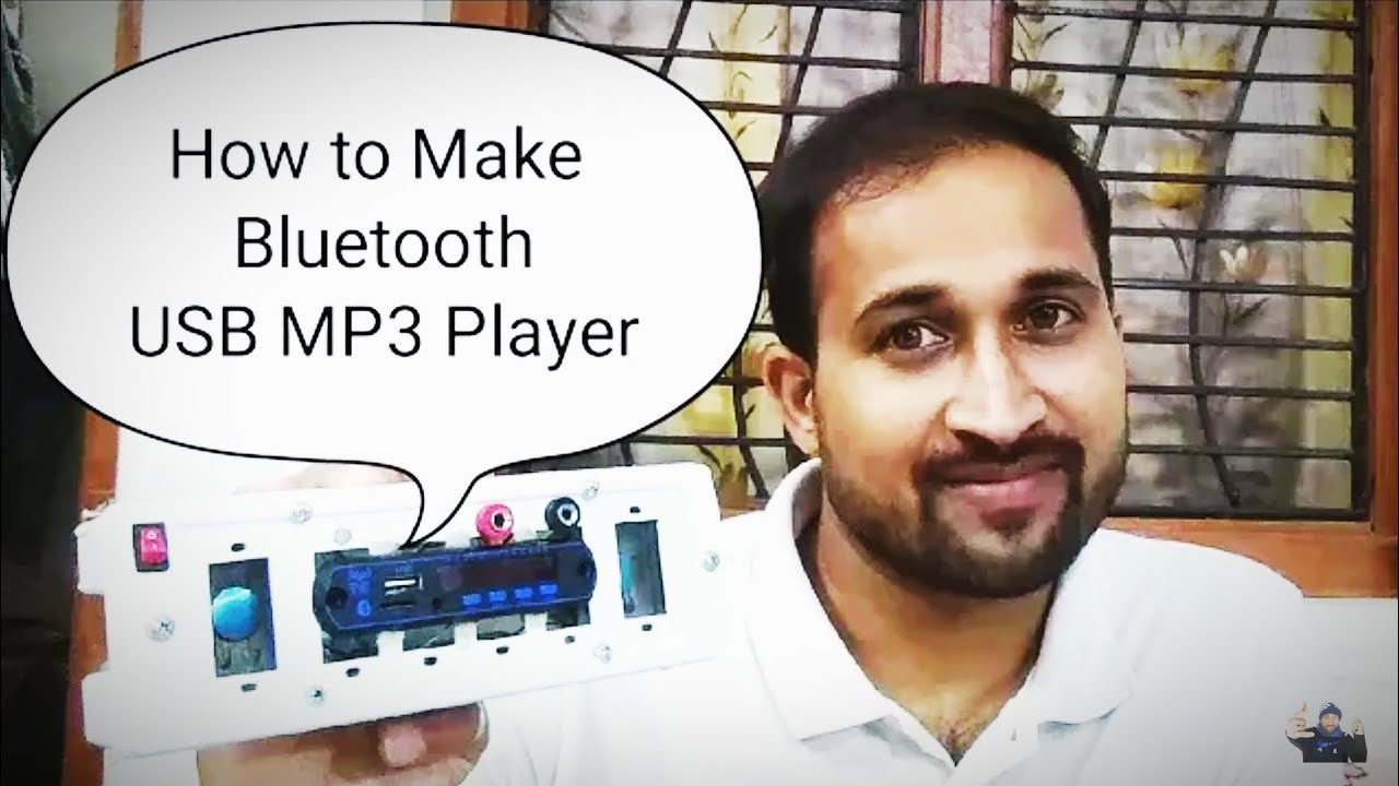 How to make USB mp3 player at your home, convert any speaker system into USB  SD Mp3 player - YouTube