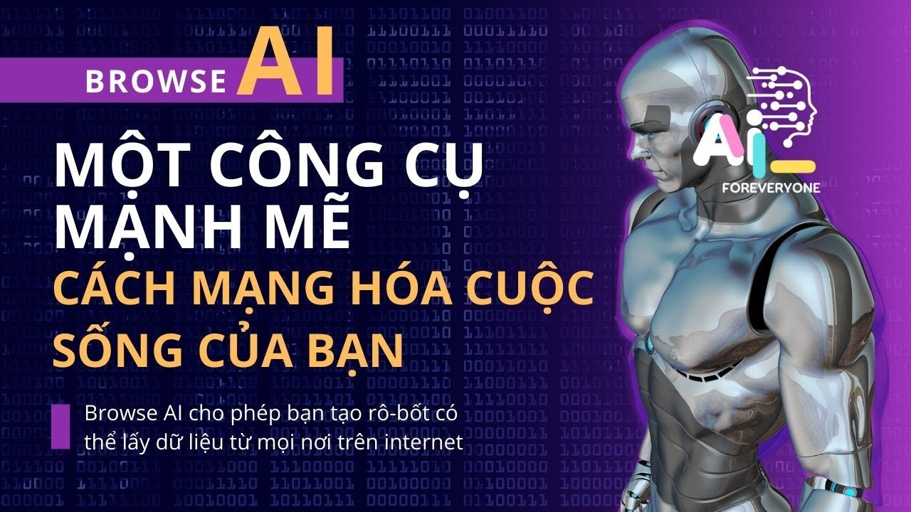 (Full)Browse AI - Công cụ mạnh mẽ để cách mạng hóa cuộc sống của bạn