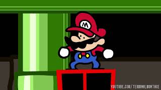 Speedrunner Mario pulls off the Wrong Warp Glitch @TerminalMontage (Mario Bros 3 Animated) screenshot 5
