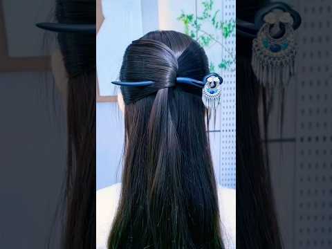 Easy hair hack❤️ #shorts #shortvideo #trending shorts #trending #jewellery #viral #hacks #hairstyle