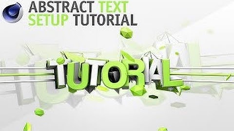 Tutorial:  Abstract Text Setup By @Qehzy