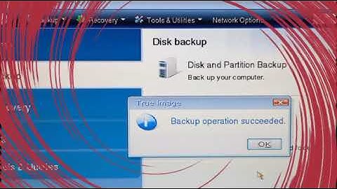 How to Backup restore using Acronis True image إنشاء نسخة للهارد ديسك
